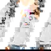 Messy Hair Woman Bun I Kiss Girls Mom Life Lgbt Mothers Day  Women Hoodie Graphic Print Hooded Sweatshirt