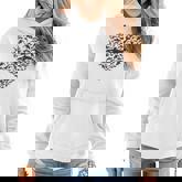 Orcas Killer Whale Love Symbol Heart  Women Hoodie Graphic Print Hooded Sweatshirt