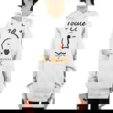 Too Cute To Spook Funny Ghost Halloween Costume Idea  Youth Hoodie