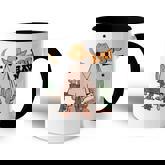 Cowboy Boo How Retro Ghost Halloween Costume Desert Cactus  Accent Mug