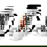 Game Day Retro Football Cute Football Top Mom Sports Lover  Accent Mug