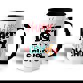 Happy Last Day Of School Kids Teacher Student Graduation  Accent Mug