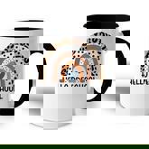 Hello Preschool Rainbow Teacher Team Preschool Squad Girls  Accent Mug