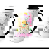 Kids 4Th Birthday I Am 4 Years Old And Llamazing Llama Girl Ns  V2 Accent Mug