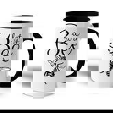 Let It Bee Black&White Bee Beekeeper  Accent Mug