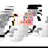 Retro Groovy Sister Matching Family 1St Birthday Party  V2 Accent Mug