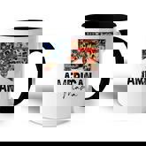 Womens 4Th Of July American Mama Western Country Mama American Flag  Accent Mug