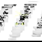 Chameleons Mom Messy Bun Hair Glasses  Wine Tumbler
