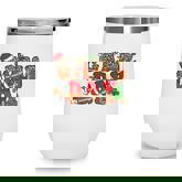 Christmas Football Game Day Wine Tumbler