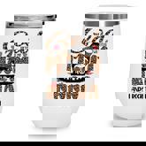 God Gifted Me Two Titles Mom And Nana Leopard Mothers Day  Wine Tumbler