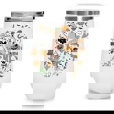 Halloween Icon Bundle Cowboy Ghost Pumpkin Cute Boo Cactus  Wine Tumbler