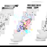 Kids 6 Year Old Gift This Mermaid Is 6Th Birthday Girl Daughter  Wine Tumbler
