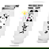 Kids 6 Year Old Gifts Cute Panda Birthday Girl 6Th Birthday Funny  Wine Tumbler
