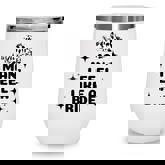 Man I Feel Like A Bride Pink Cowboy Hat Western Cowgirl  Wine Tumbler