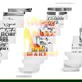 Stepping Into My October Birthday With Gods Grace And Mercy Wine Tumbler