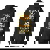 18 Years Old Gifts Vintage August 2004 18Th Birthday Gifts  Men Women Sweatshirt Graphic Print Unisex