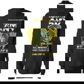Army Retired Military US Army Retirement Men Women Sweatshirt Graphic Print Unisex