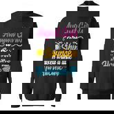 August Girls Are Sunshine Mixed With A Little Hurricane  V2 Sweatshirt