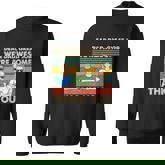 Dear Dad Great Job Were Awesome Thank You Graphic Design Printed Casual Daily Basic Sweatshirt