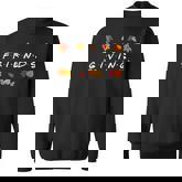Friendsgiving Fall Autumn Friends & Family Thanksgiving  Men Women Sweatshirt Graphic Print Unisex