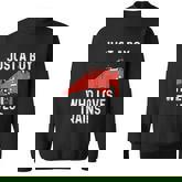 Just A Boy Who Loves Trains Great Gift Cool Boys Trainspotting Gift Graphic Design Printed Casual Daily Basic Sweatshirt