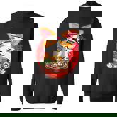 Kawaii Corgi Ramen Cute Japanese Manga Anime For Dog Lovers  V2 Men Women Sweatshirt Graphic Print Unisex