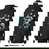 Killer Whale Ocean Swim Cool Animal Creature Orca  Men Women Sweatshirt Graphic Print Unisex