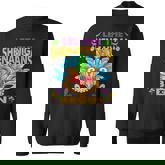 Let The Shenanigans Begin Mardi Gras Mask Costume Sweatshirt