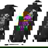 Mardi Gras T  Mardi Gras 2022 Beads Mask Feathers  V2 Men Women Sweatshirt Graphic Print Unisex