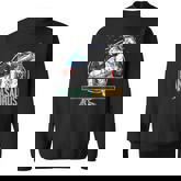 Mens Grandpa Saurus Dinosaur T Rex American Flag Family Matching  Sweatshirt