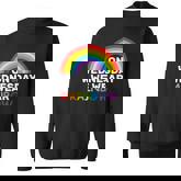 On Wednesday We Wear Rainbow Sweatshirt