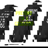 Pretend Im A Cockatoo Funny Halloween Party Costume Gift Men Women Sweatshirt Graphic Print Unisex