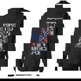 Retired Us Air Force Veteran Usaf Veteran Flag Vintage V2 Sweatshirt