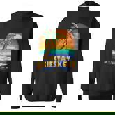 Siesta Key Florida Vintage Distressed Souvenir Men Women Sweatshirt Graphic Print Unisex