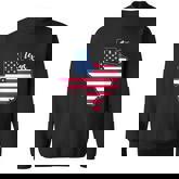 Texas United States Map Sweatshirt