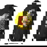 The Best Kind Of Mom Raises A Teacher Sunflower Mothers Day Sweatshirt