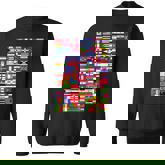 Traveling International Countries Flags World Flags  Men Women Sweatshirt Graphic Print Unisex