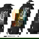 Vintage 1966 56 Years Old Made In June 1966 56Th Birthday  Men Women Sweatshirt Graphic Print Unisex