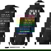 Vote As If Your Life Depends On It Human Rights  Sweatshirt