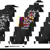 Welcome Back To School Lunch Lady Leopard Tie Dye Teachers  Sweatshirt