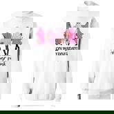Breast Cancer On Wednesday We Wear Pink Ghost Halloween  Men Women Sweatshirt Graphic Print Unisex