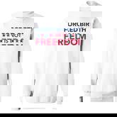 Feminist Flowers Us Pro Choice Forced Birth Is Not Freedom  Sweatshirt