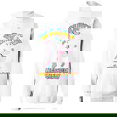 Funny Unicorn Wednesdays - Wacky Wednesday Unicorn  Men Women Sweatshirt Graphic Print Unisex
