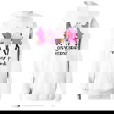 On Wednesday We Wear Pink Ghost Halloween Breast Cancer  Men Women Sweatshirt Graphic Print Unisex