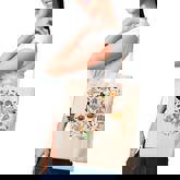 Halloween Icon Bundle Cowboy Ghost Pumpkin Cute Boo Cactus  Tote Bag