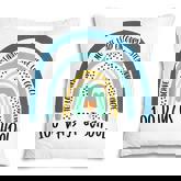 100Th Day Of School Teacher - 100 Days Smarter Rainbow  Pillow