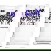 Baseball Sister Leopard Girls Women Mothers Day Mothers Mom  Pillow