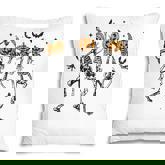 Funny Halloween Pumpkin Dancing Skeleton Costume Women Men  Pillow