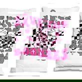 Groovy Save The Boo Bees Funny Breast Cancer Halloween Retro  V2 Pillow
