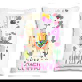 Kids 4Th Birthday I Am 4 Years Old And Llamazing Llama Girl Ns  V2 Pillow